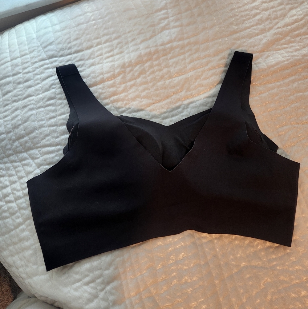Honeylove Seamless Black Wireless Bra
